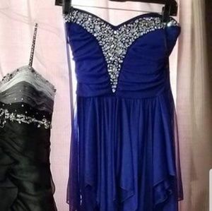 Blue formal dress